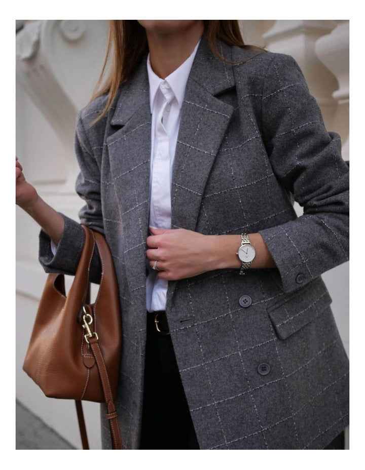 Petite Lumine 28mm 5-Link White Dial Watch in Two Tone