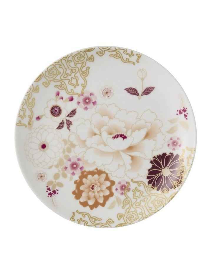 Kimono Cake Plate 20cm in White