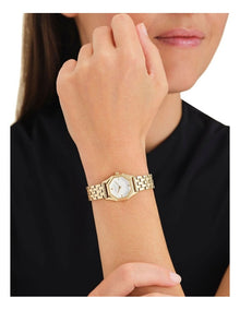 The Gemme Stainless Steel Watch GWGSG-G02 in Gold
