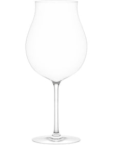 Vintage Red B Wine Glass Set of 2