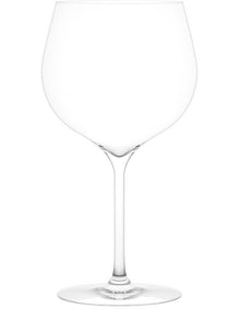 Vintage White B Wine Glass Set of 2