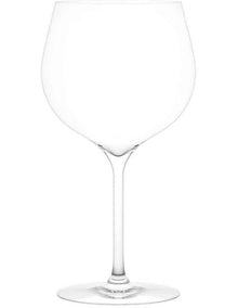 Vintage White B Wine Glass Set of 2