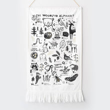 Wee Gallery Woodland Alphabet Printed Tapestry Baby Toys Baby Gifts Idea for 0m+