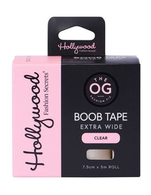 Transparent Boob Tape XL Wide 7.5cm x 5m