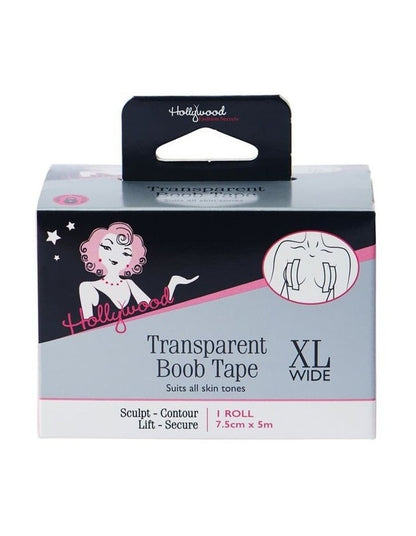 Transparent Boob Tape XL Wide 7.5cm x 5m
