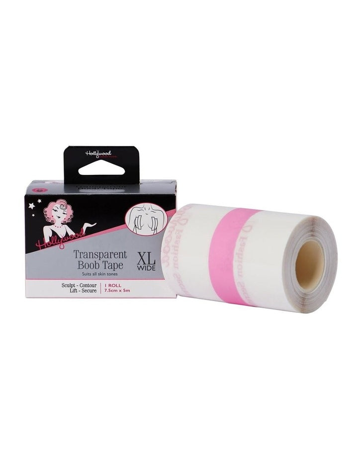 Transparent Boob Tape XL Wide 7.5cm x 5m