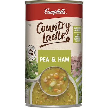 Campbell's Country Ladle Soup Pea & Ham 500g
