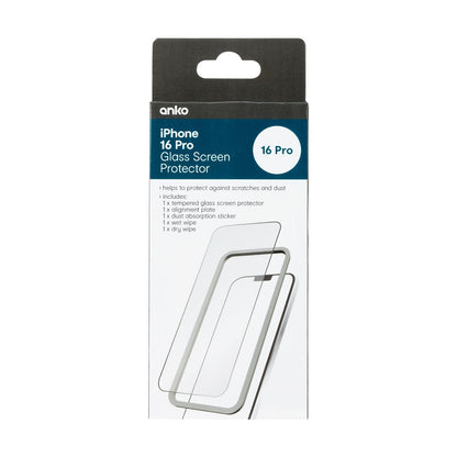 iPhone 16 Pro Glass Screen Protector