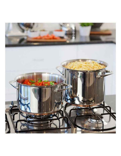 Per Vita Copper Base Stainless Steel Induction Covered Stockpot 24cm/7.1L