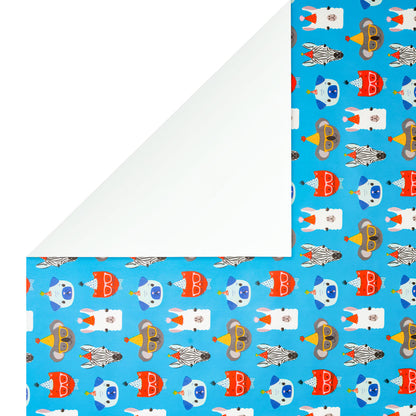 Hallmark Gift Wrap Roll - Party Animals