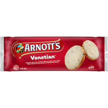 Arnott's Venetian Biscuits 200g