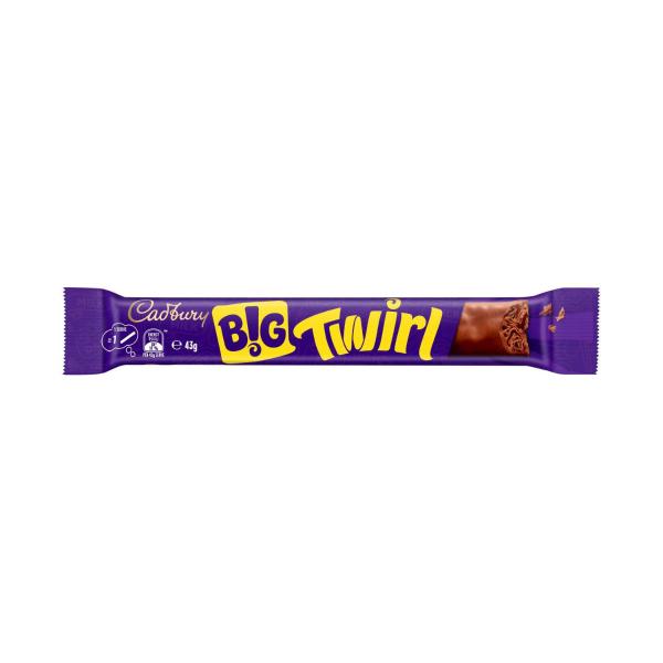 CADBURY BIG TWIRL CHOCOLATE BAR 43G