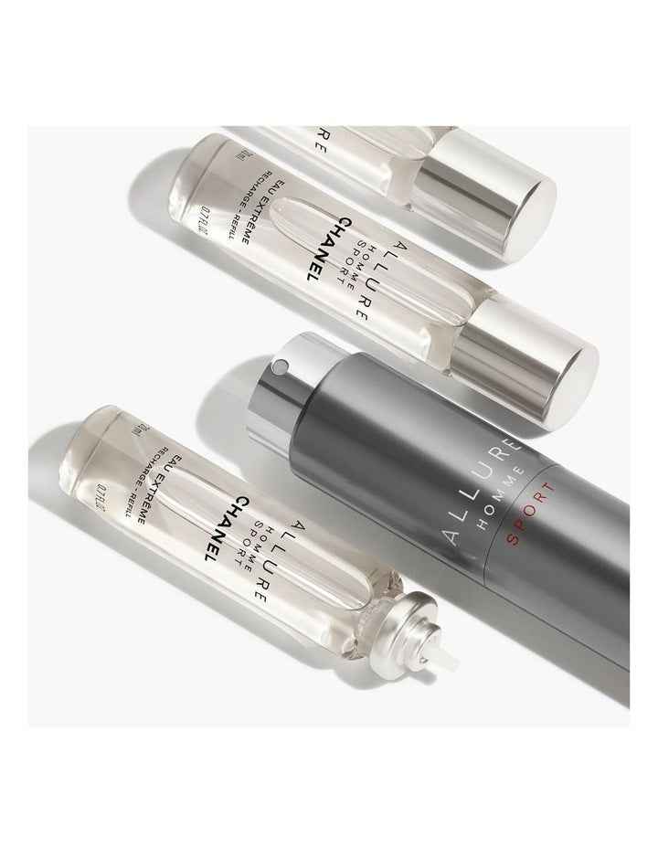 ALLURE HOMME SPORT EAU EXTR&#202;ME Twist and Spray Refillable Bottle 3 x 20 ml &#8722; Eau Extr&#234;me