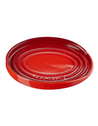Oval Spoon Rest in Cerise