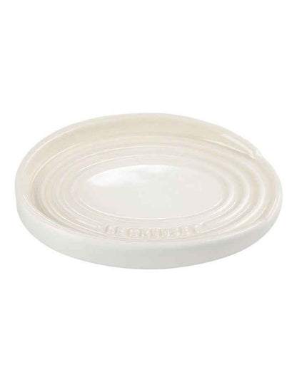 Oval Spoon Rest in Meringue