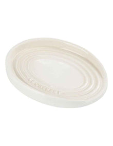 Oval Spoon Rest in Meringue