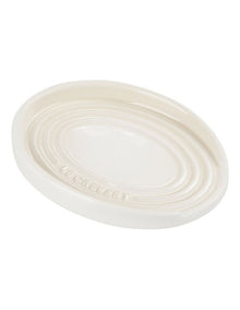 Oval Spoon Rest in Meringue