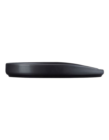 Oval Spoon Rest in Satin Black