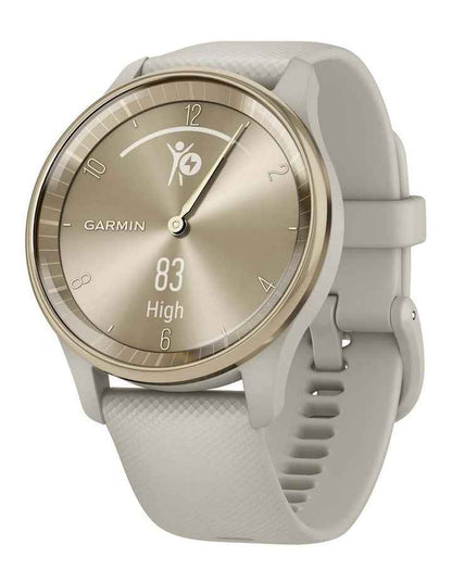 Vivomove Trend Hybrid Smartwatch in French Grey with Silicone Band