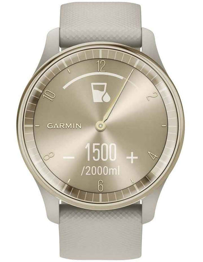 Vivomove Trend Hybrid Smartwatch in French Grey with Silicone Band