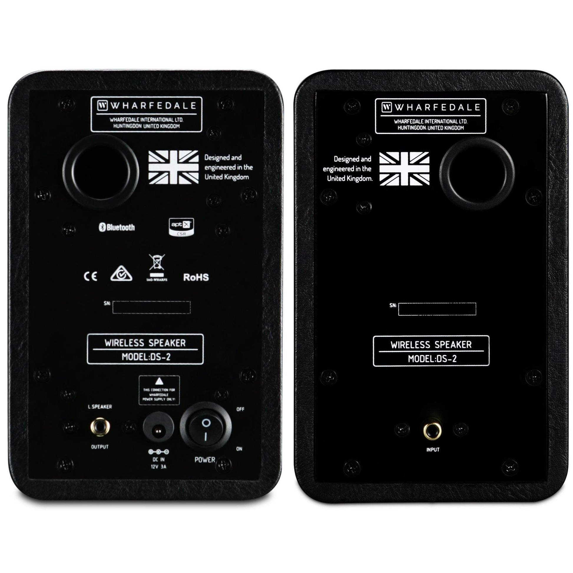 Wharfedale DS2B Bluetooth Bookshelf Speaker