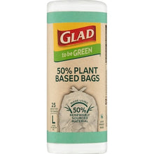Glad To Be Green 50% Plant Based Kitchen Tidy Bags Large 25 pack