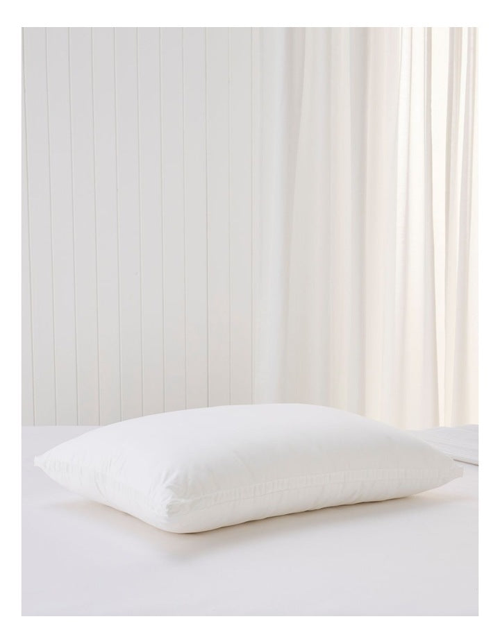 Supersoft Gusseted Pillow in White