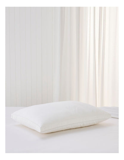 Feels Like Down Pillow in White