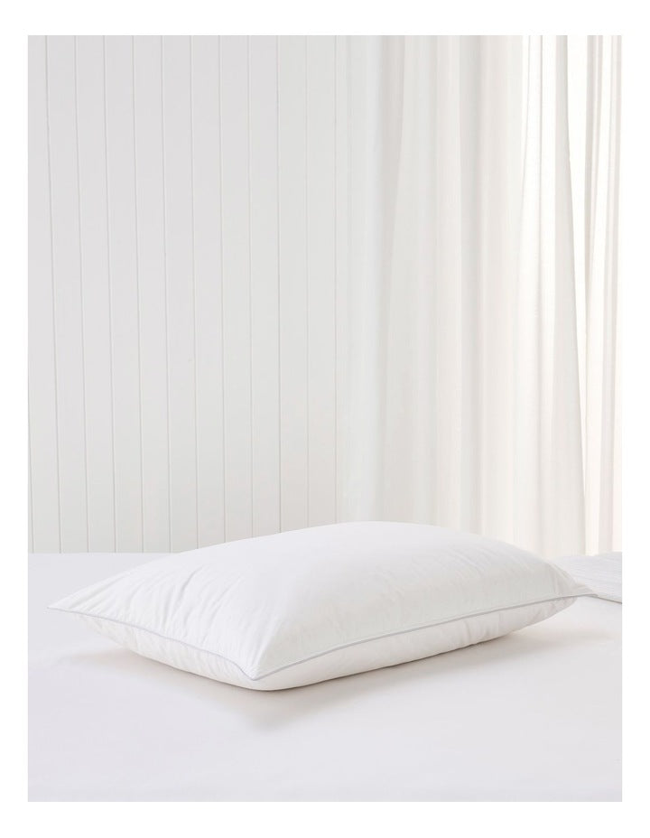 Duck Down and Feather Pillow in White