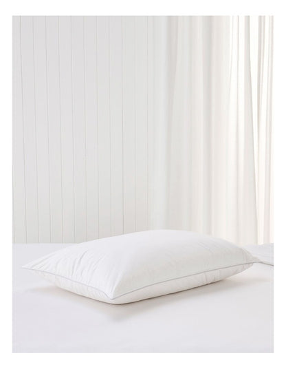 Duck Down and Feather Pillow in White