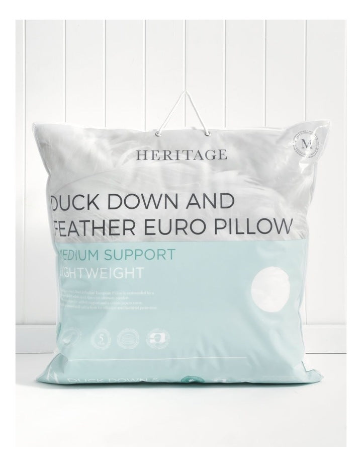Duck Down and Feather Euro Pillow