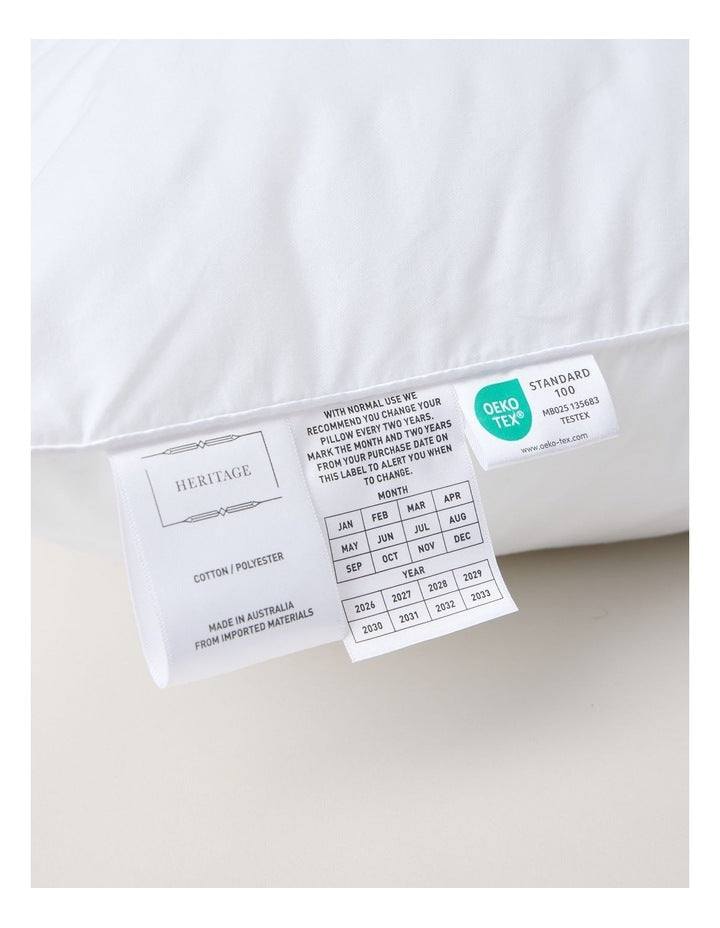 Anti Allergy Pillow in White