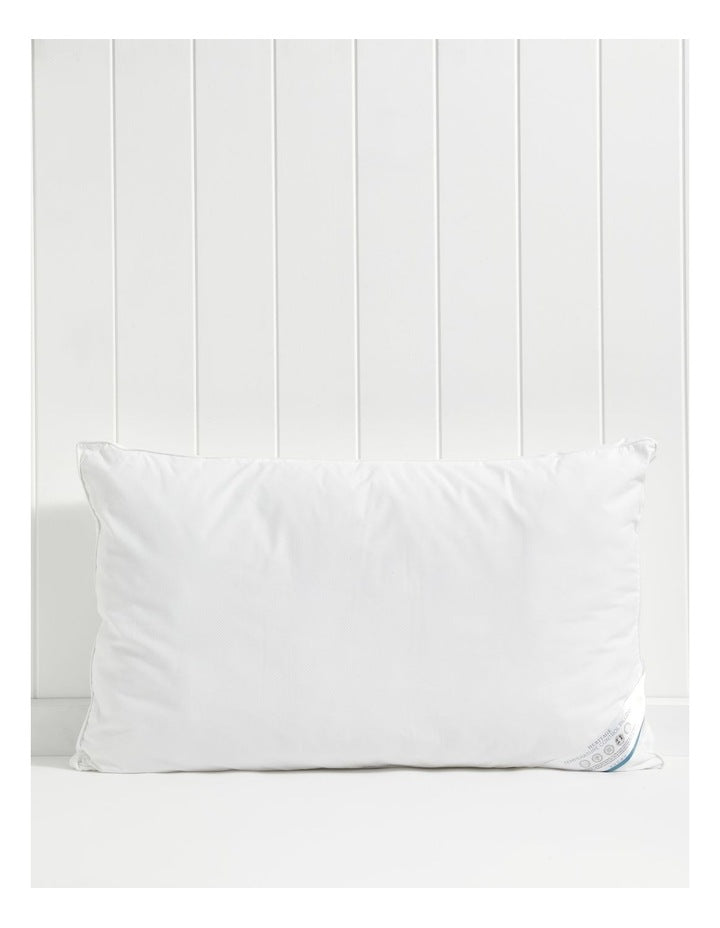 Temperature Control Pillow in White