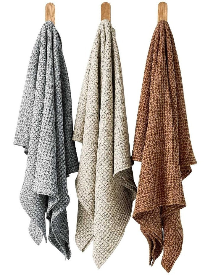 Waffle Throw in Clove