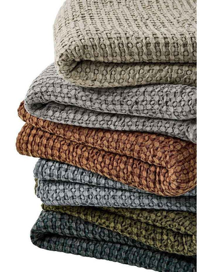 Waffle Throw in Clove
