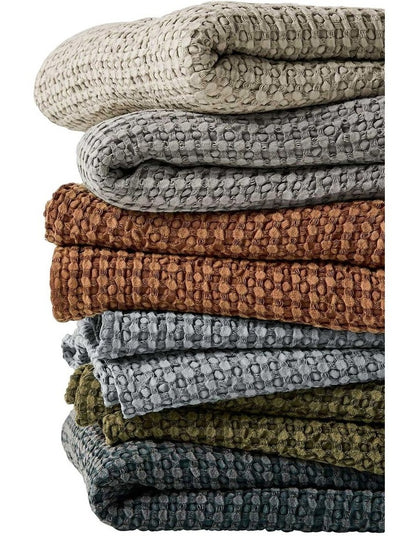 Waffle Throw in Greystone