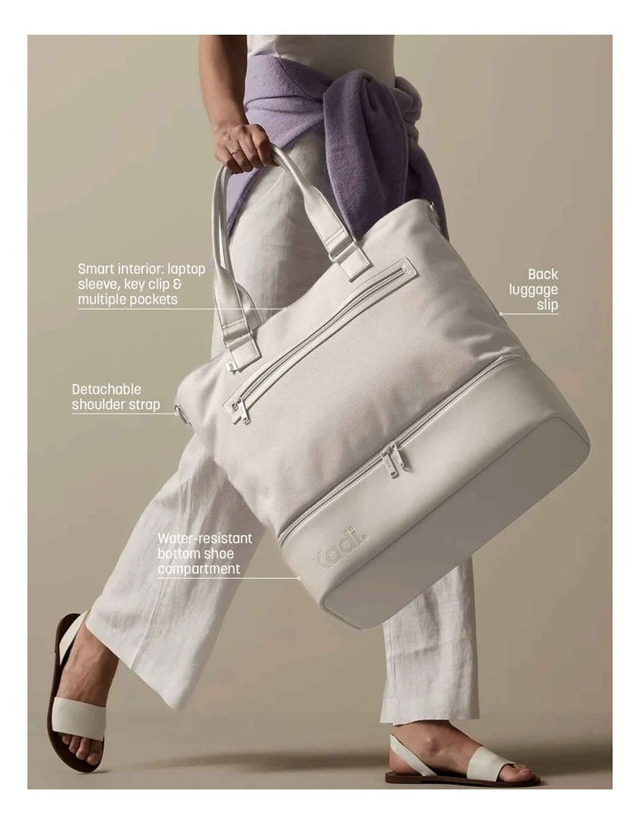The Weekender in Ivory