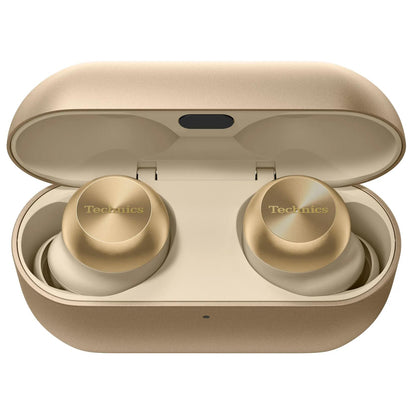 Technics AZ100 Premium True Wireless Noise Cancelling In-Ear Headphones (Champayne Gold))