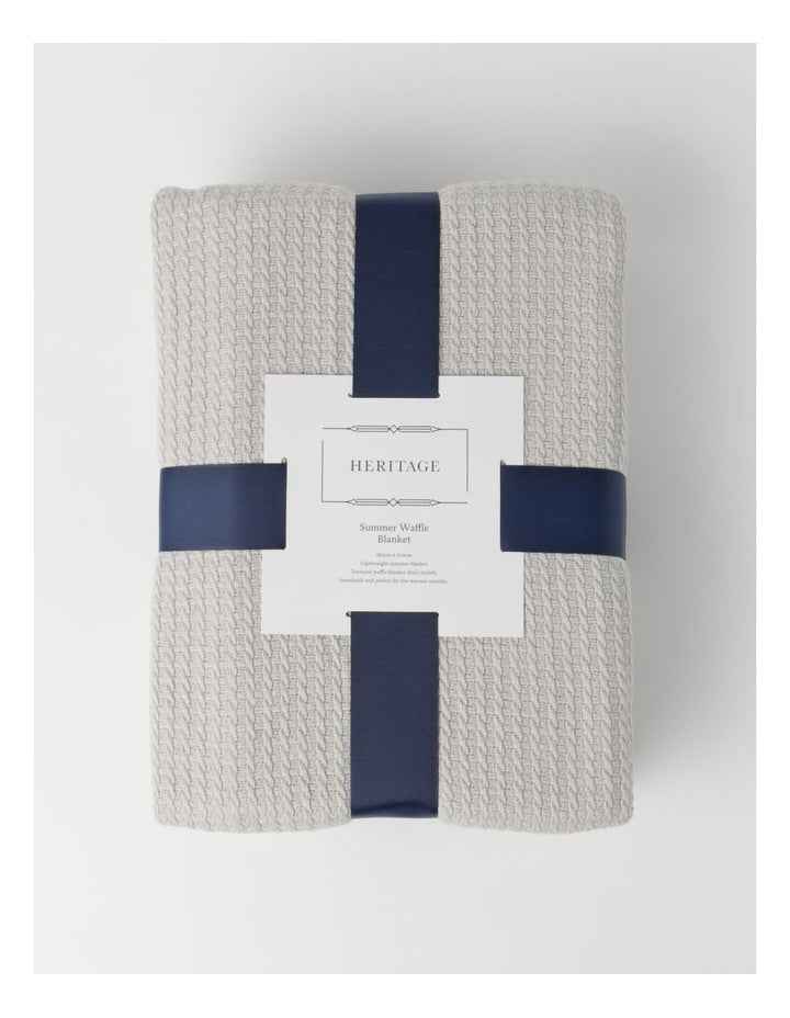 Summer Waffle Blanket in Natural