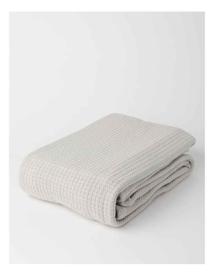 Summer Waffle Blanket in Natural