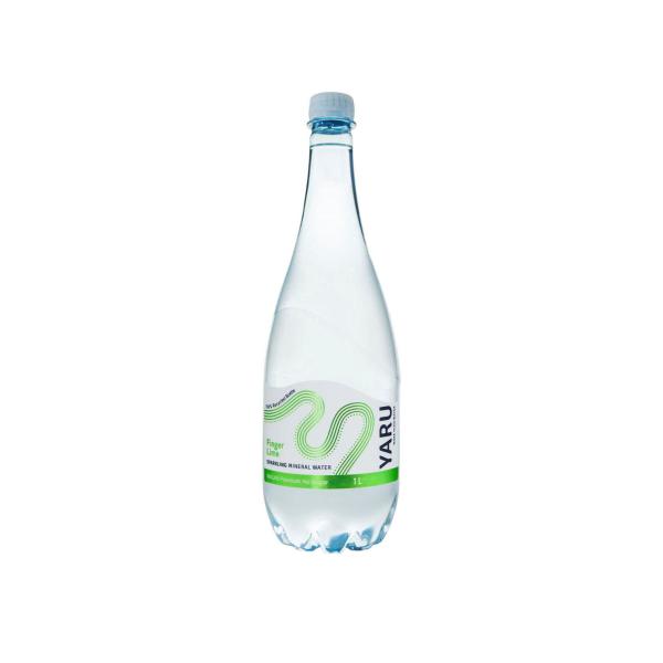YARU FLAVOURED SPARKLING MINERAL WATER FINGER LIME 1L