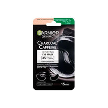GARNIER SKIN ACTIVE CHARCOAL + CAFFEINE EYE MASK 6GRAM