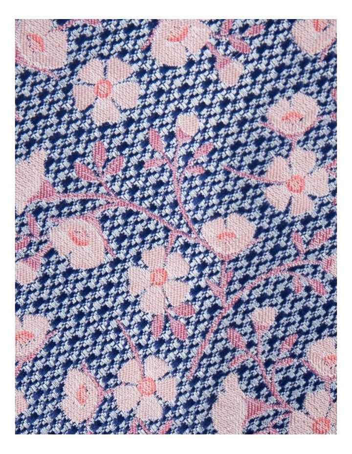 Floral Poly Tie Pink