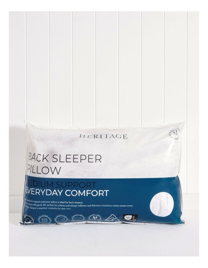 Back Sleeper Pillow