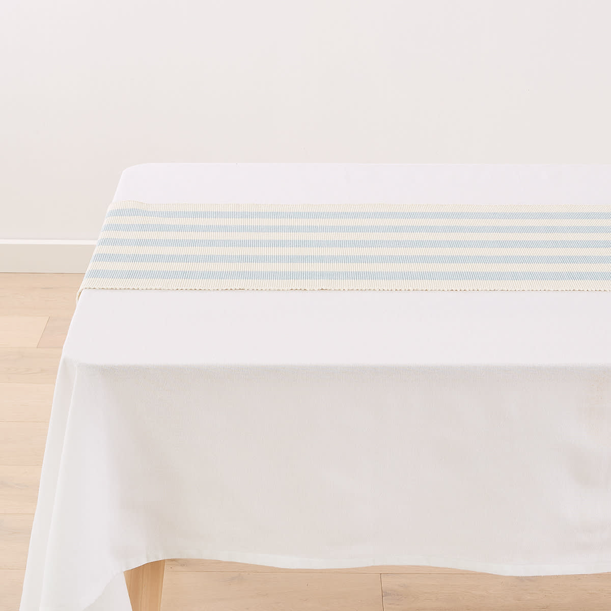 Blue Stripe Table Runner