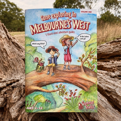 Melbourne's West Adventure Guide Gone Exploring 5 Mystery Family Adventures Trails & 15 Outdoor Activities by Gumnut Trails Outdoor Travel Toys 2yrs+