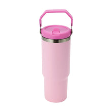 840ml Pink Tumbler with Top Handle