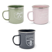 500ml Enamel Mug - Assorted