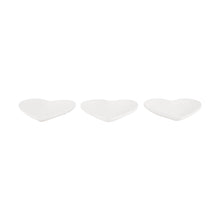 3 Pack DIY Ceramic Heart Trinket Trays
