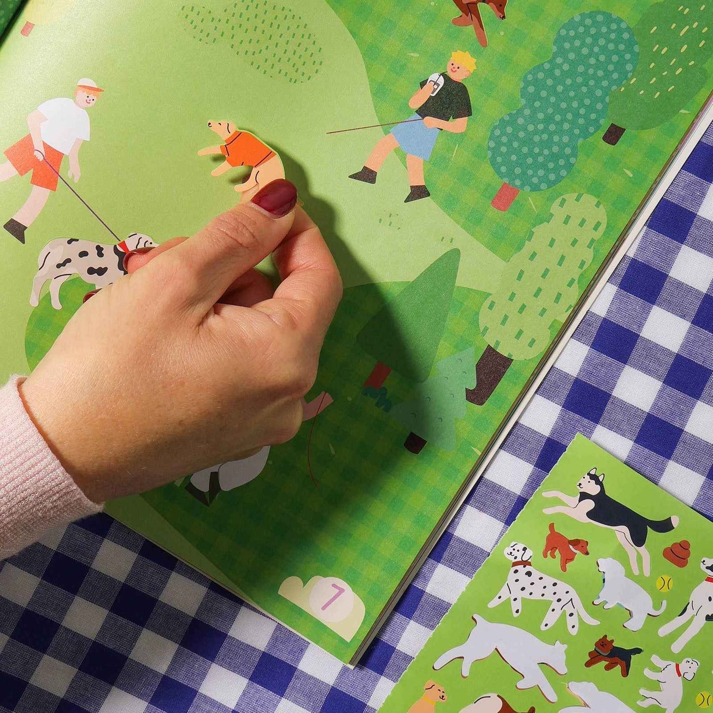 Picnic In The Park Sticker Activity Book with 340 Stickers (Paperback) by Journey Of Something Travel Toys